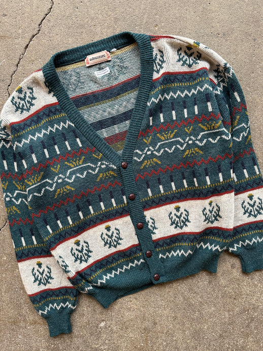Vintage Cardigan Sweater (L)