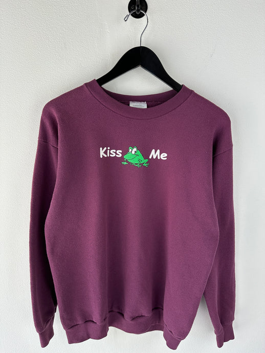 Vintage Kiss Me Sweatshirt (M)