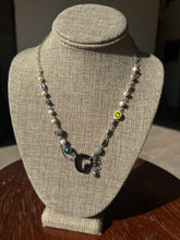 Load image into Gallery viewer, EYES UP HERE X HEAT CHECK CHARM NECKLACE 1