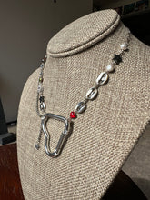Load image into Gallery viewer, EYES UP HERE X HEAT CHECK CHARM NECKLACE 2