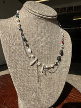 Load image into Gallery viewer, EYES UP HERE X HEAT CHECK CHARM NECKLACE 4