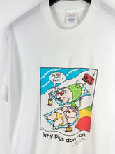 Load image into Gallery viewer, Vintage Pigs Don&#39;t Tan Tee